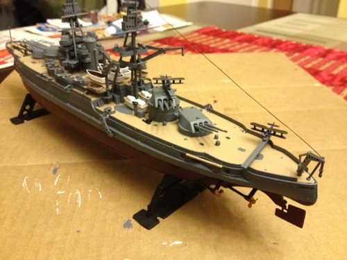 Revell 85-0302 USS Arizona Battleship Model Military Ship Kit 1:426 Scale 133-Piece Skill Level 4 Plastic Model Building Kit customer photo 1