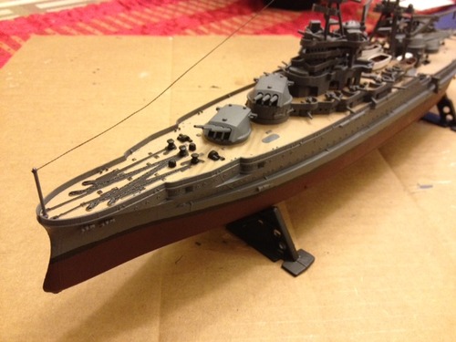 Revell 85-0302 USS Arizona Battleship Model Military Ship Kit 1:426 Scale 133-Piece Skill Level 4 Plastic Model Building Kit customer photo 2