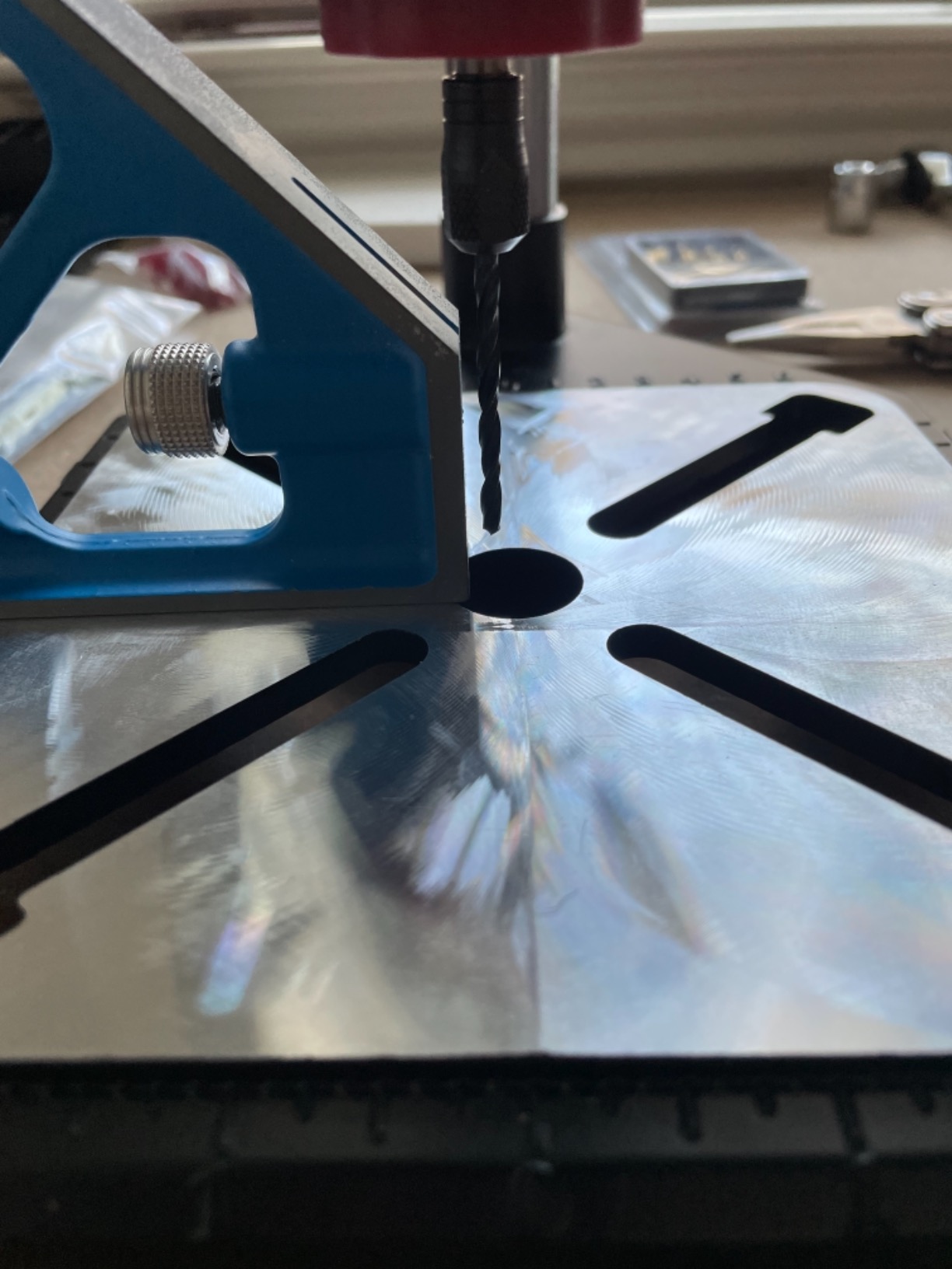 1097 ToolStand - Variable Speed Drill Press Stand (compatible with Dremel). Rotary Tool Not Included, Black customer photo 1