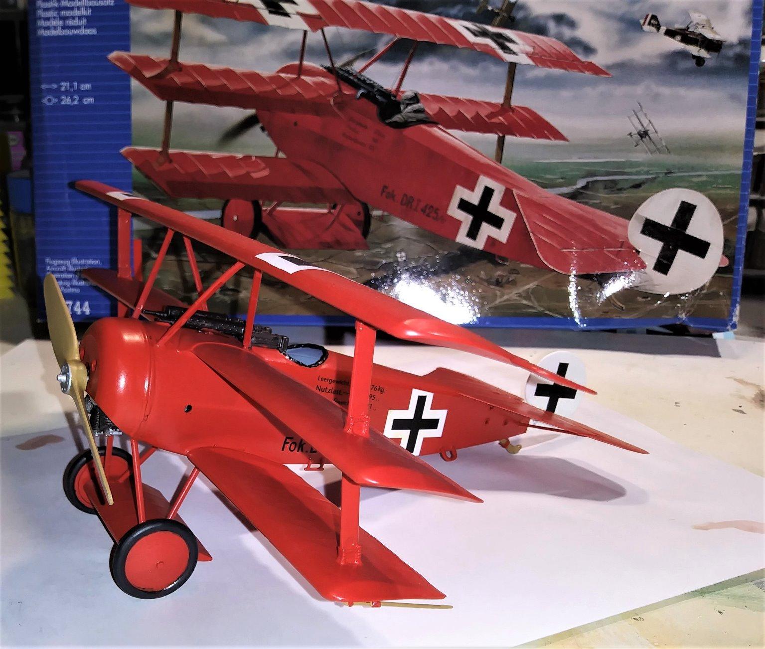 Revell of Germany Fokker Dr.1 'Richthofen' Model Kit customer photo 2