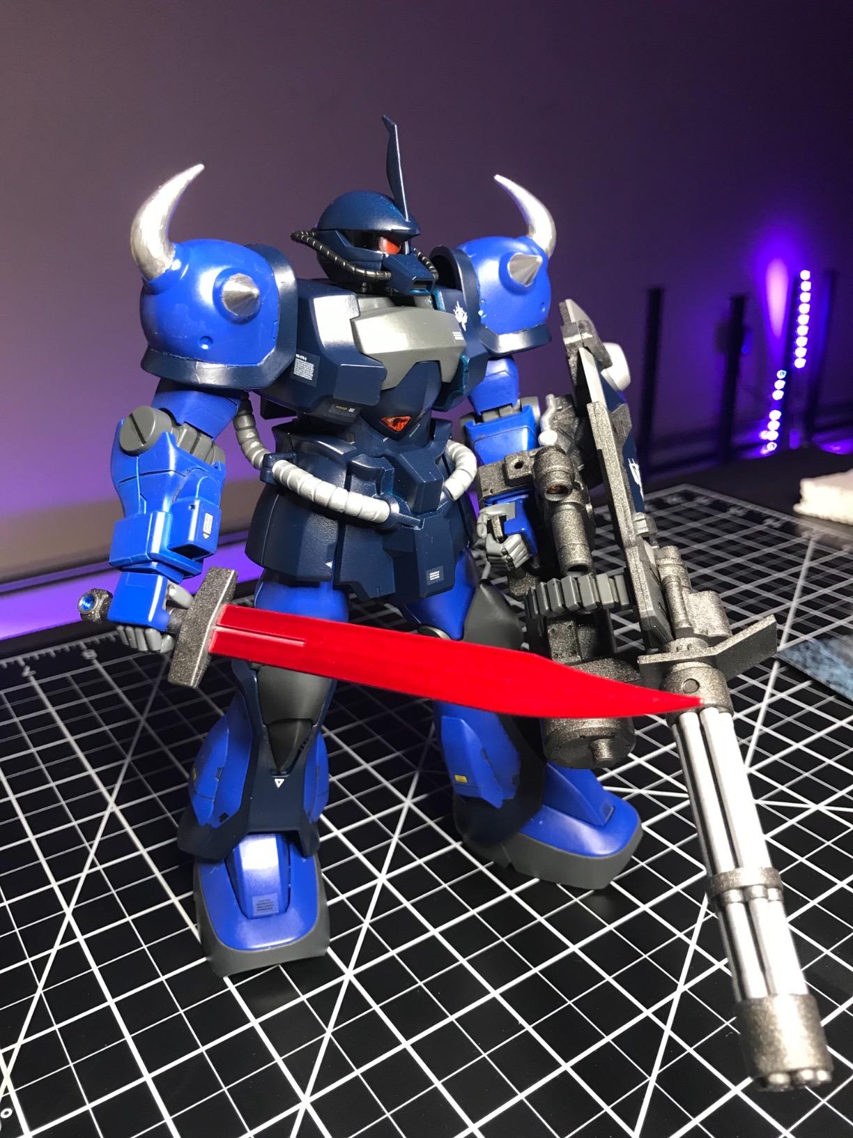 Bandai Hobby - Gundam 08th MS Team - MS07B-3 Gouf Custom MG 1/100 Model Kit customer photo 2