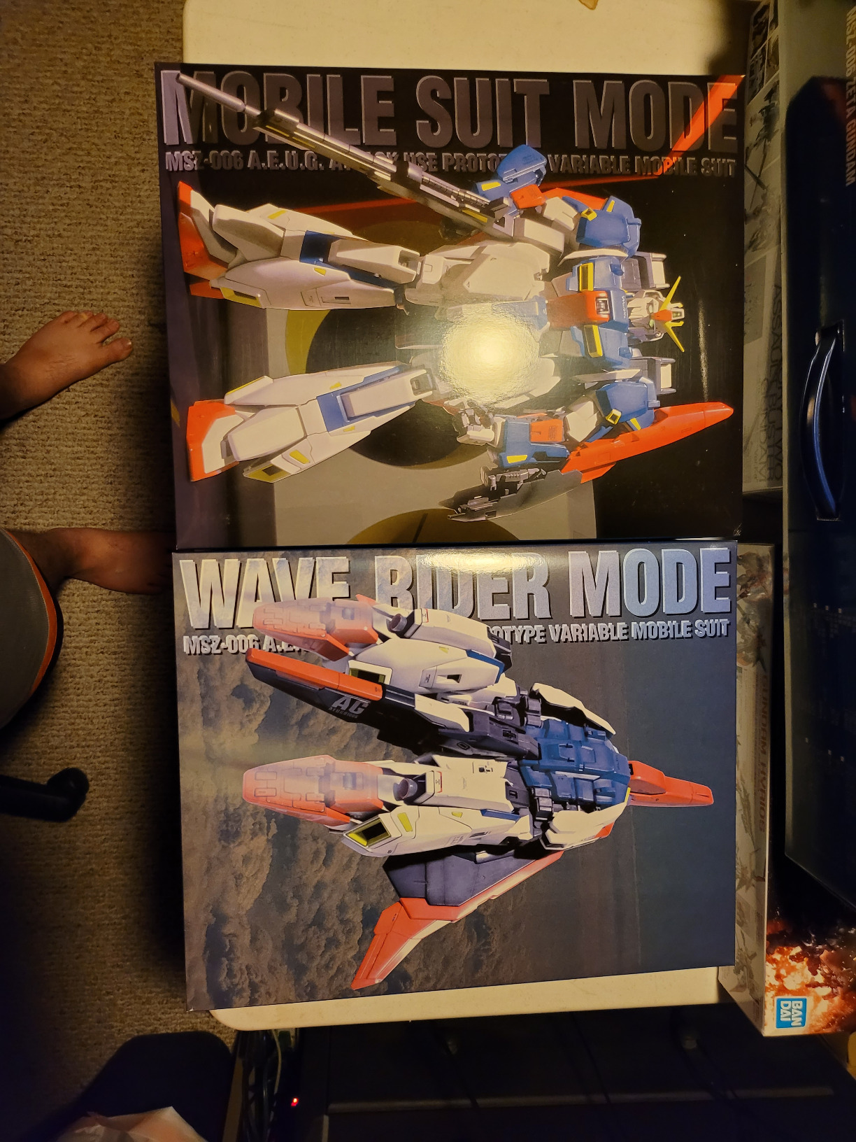 Bandai Hobby ZETA Gundam 1/60 Bandai Perfect Grade Action Figure customer photo 1