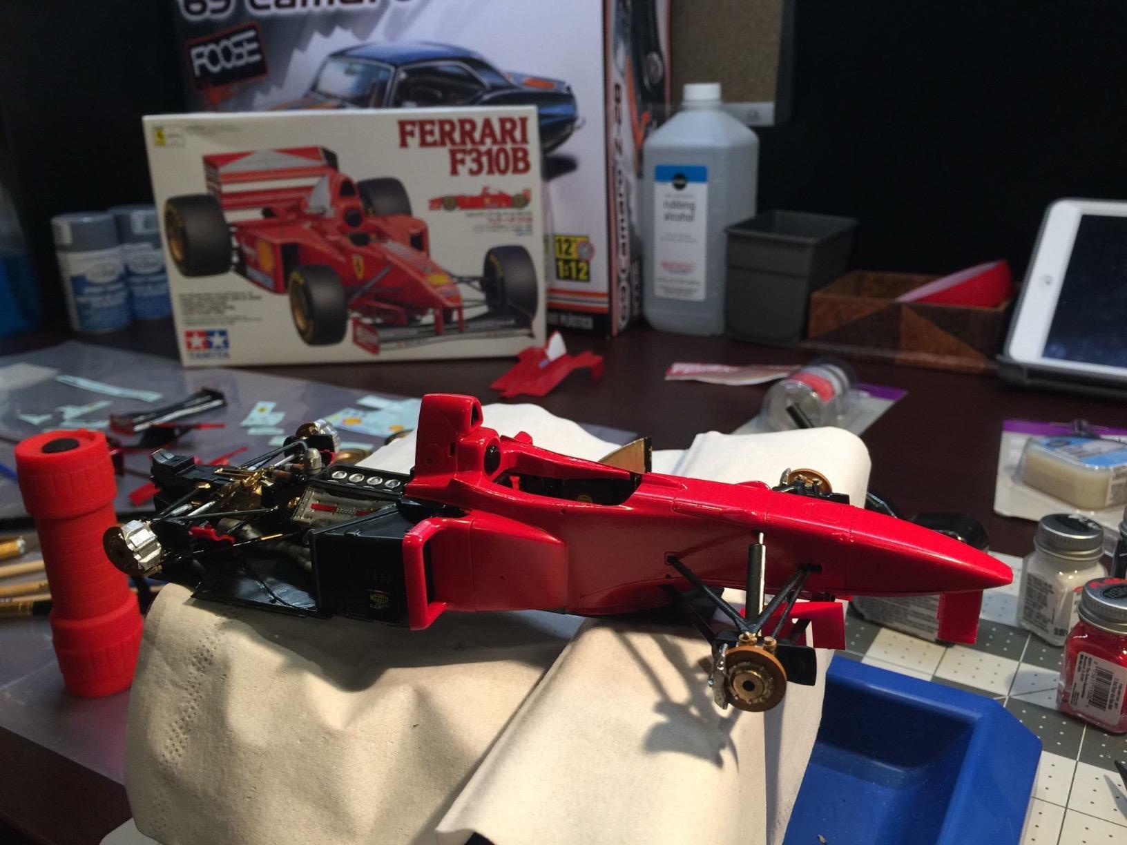Tamiya #20045 Ferrari F310B 1/20 Scale Plastic Model Kit customer photo 2