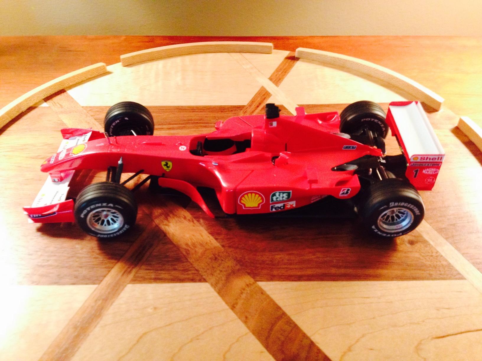 Tamiya Ferrari F2001 Formula 1 1/20 Scale Model Kit customer photo 2