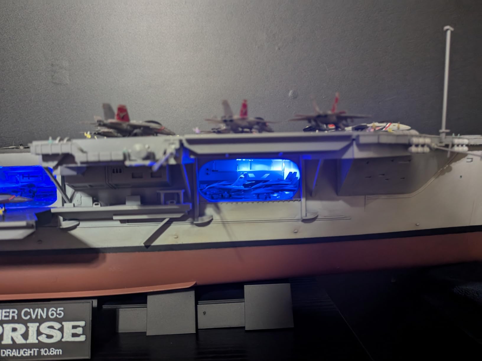 Tamiya 78007 1/350 USS Enterprise Aircraft Carrier Plastic Model Boat Kit customer photo 2