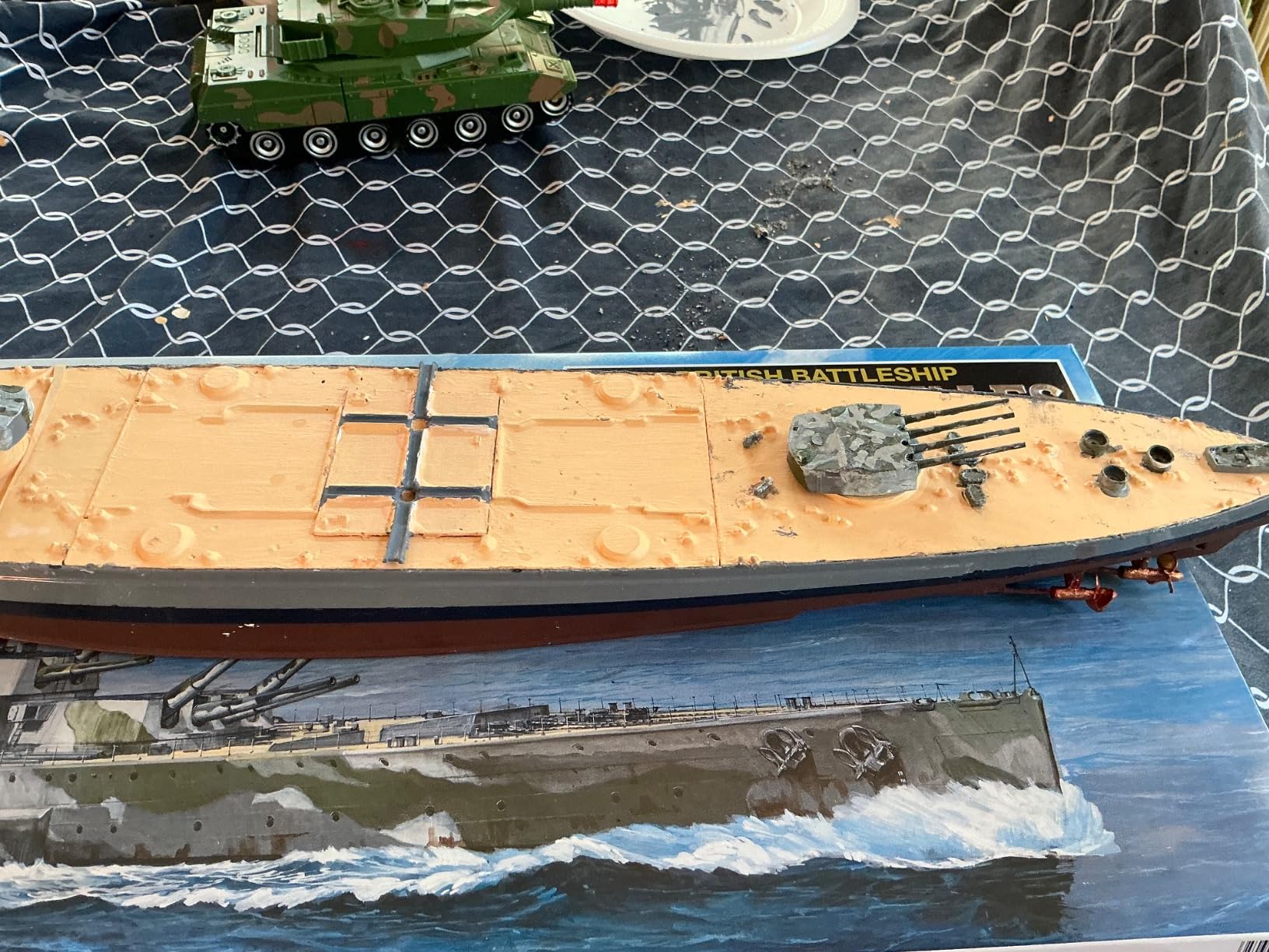 Tamiya Models Prince of Wales Battleship customer photo 1
