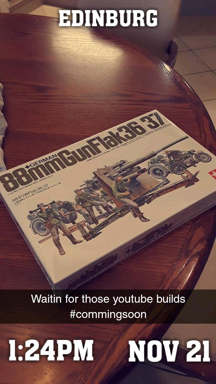 Tamiya Models German 88mm Gun Flak 36.37 Model Kit customer photo 1