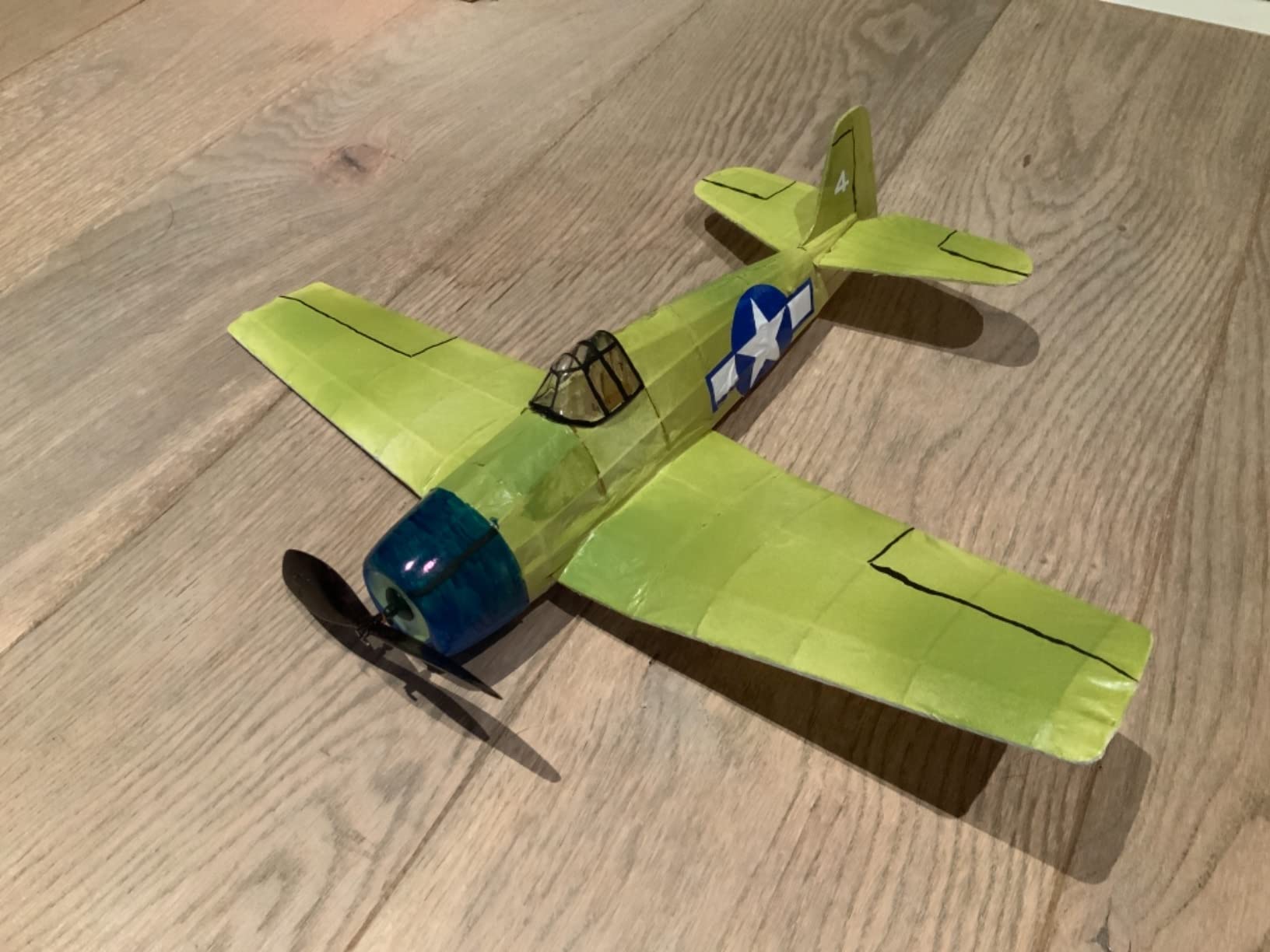Guillow's F6F Hellcat Model Kit customer photo 1
