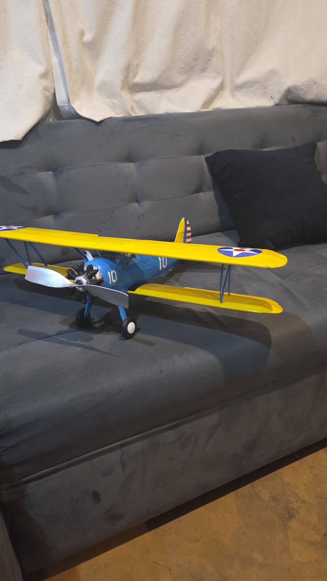 Guillow's Stearman PT-17 Model Kit, Navy, Small customer photo 2