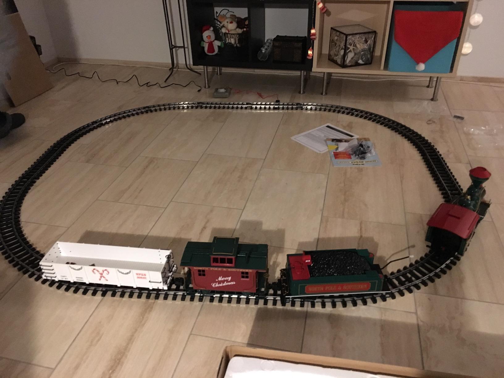 Bachmann Trains - Night Before Christmas Ready To Run Electric Train Set - Large 