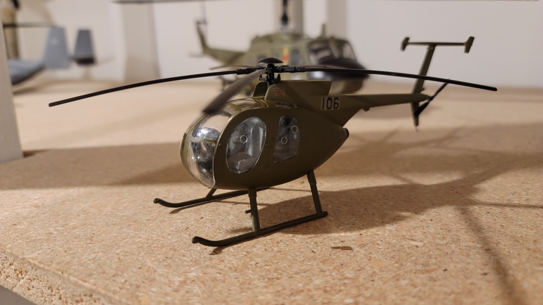 Academy Hughes 500D Police Helicopter customer photo 1