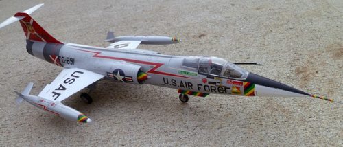Hasegawa F-104C Starfighter U.S.A.F. customer photo 1