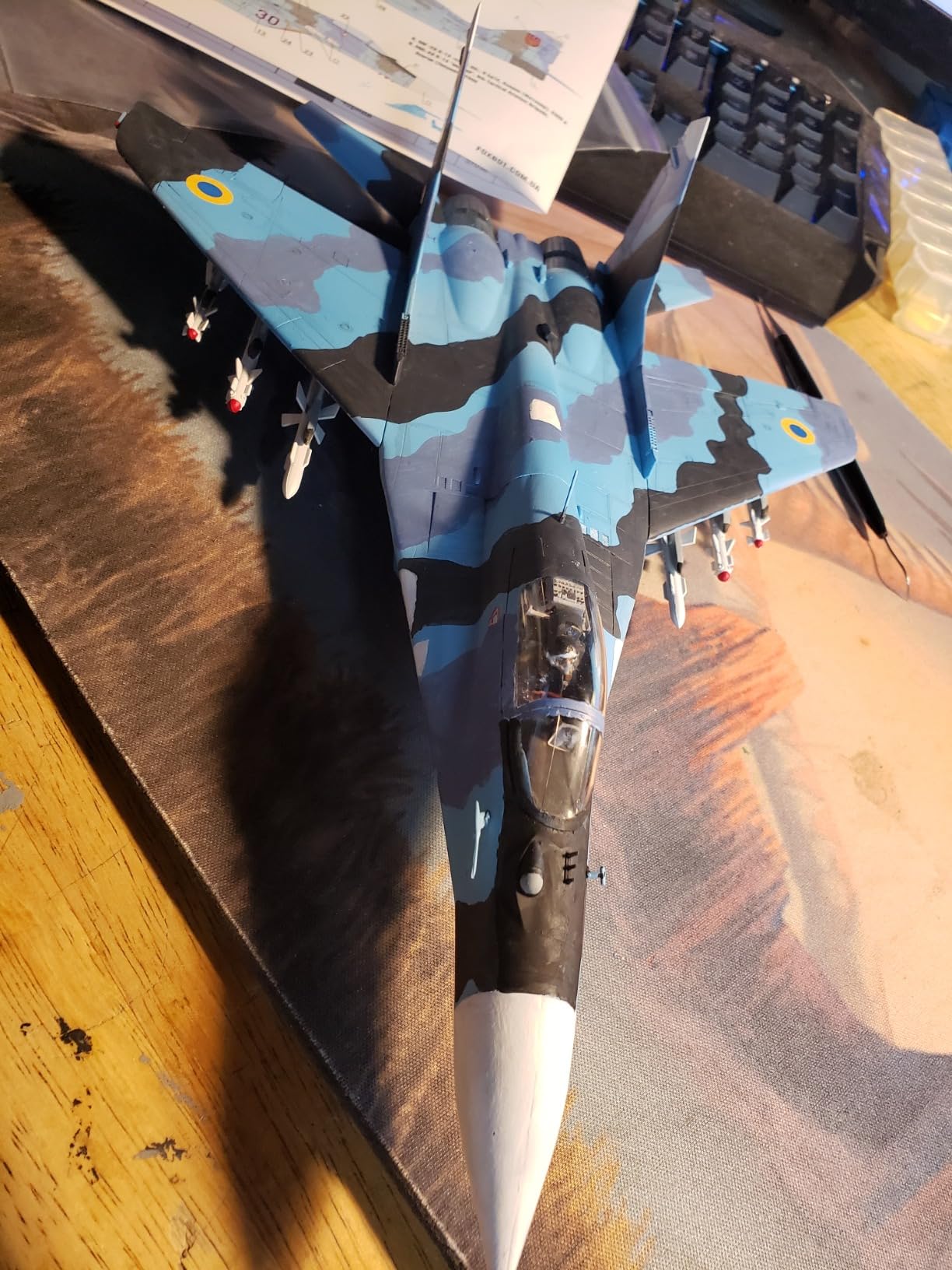 Academy 1/48 scale MIG-29A Fulcrum A customer photo 2