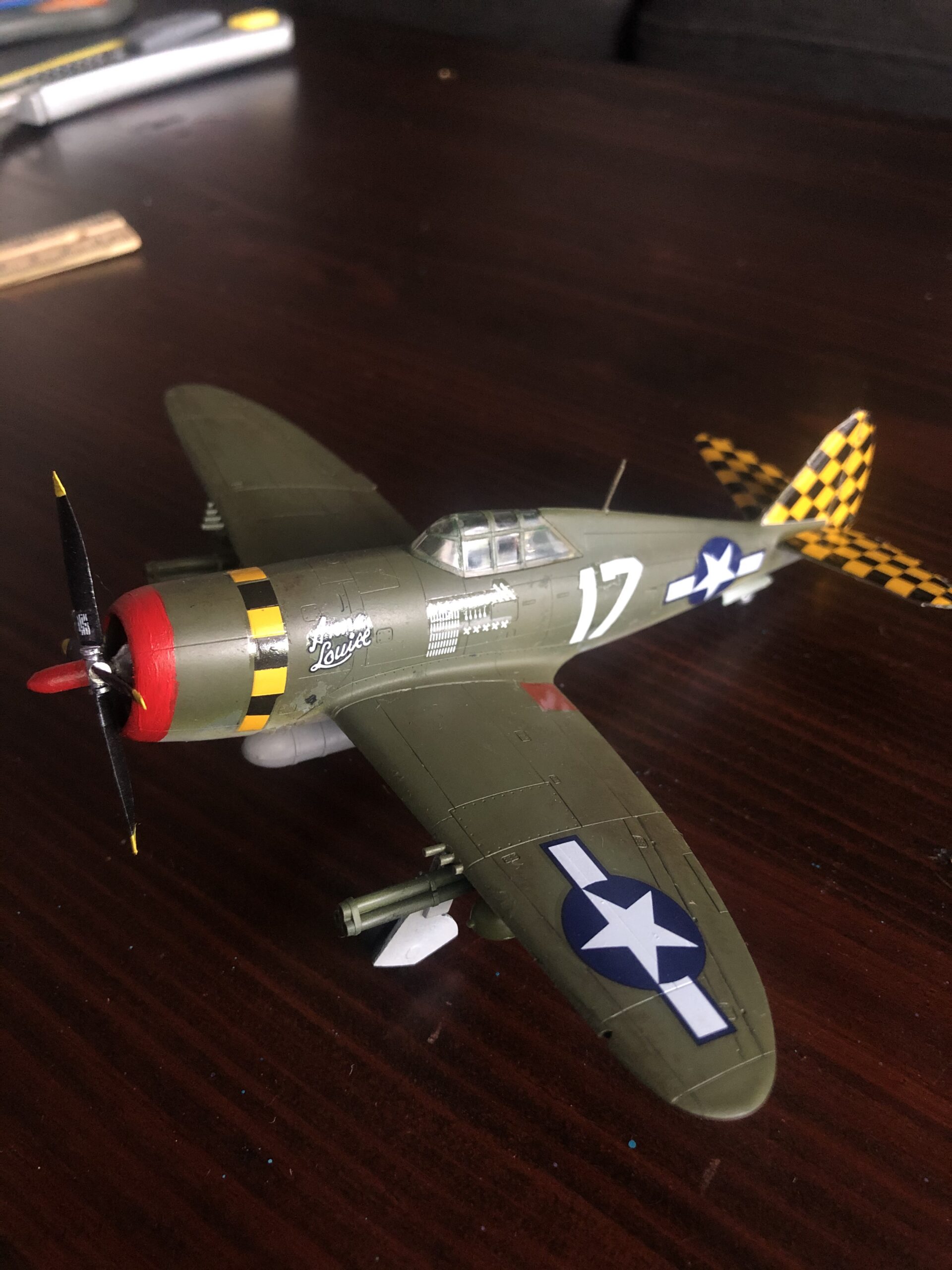 ACADEMY 12492 P-47D Thunderbolt Razorback, Multicolor customer photo 1