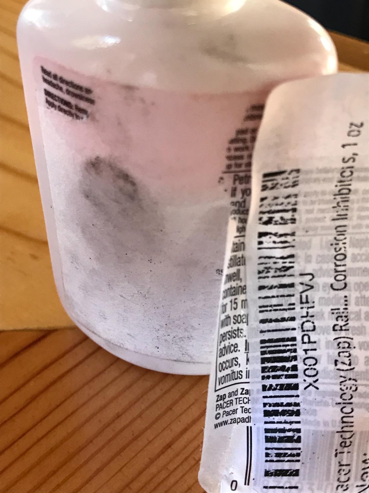 Pacer Technology (Zap) Rail-Zip 2 Track Cleaner and Corrosion Inhibitors, 1 oz customer photo 2