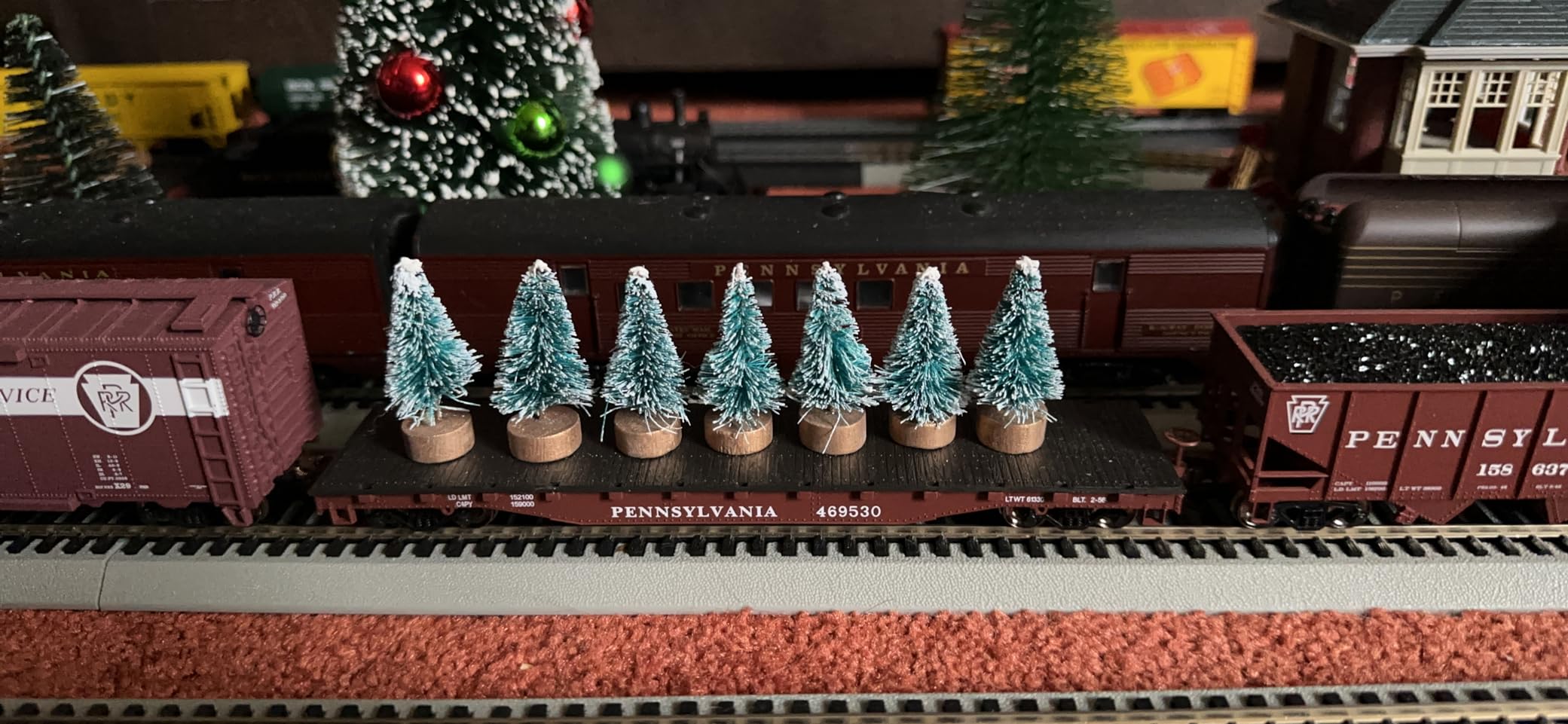 Bachmann Trains - 52' Flat Car - PENNSYLVANIA - HO Scale customer photo 1