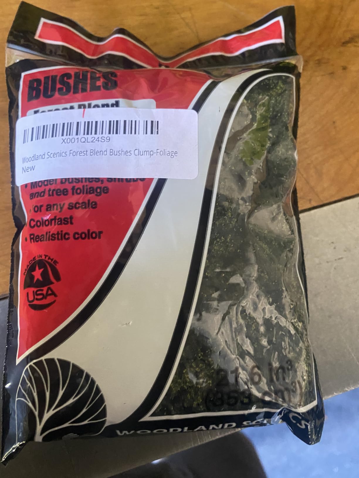 Woodland Scenics Forest Blend Bushes Clump-Foliage customer photo 2