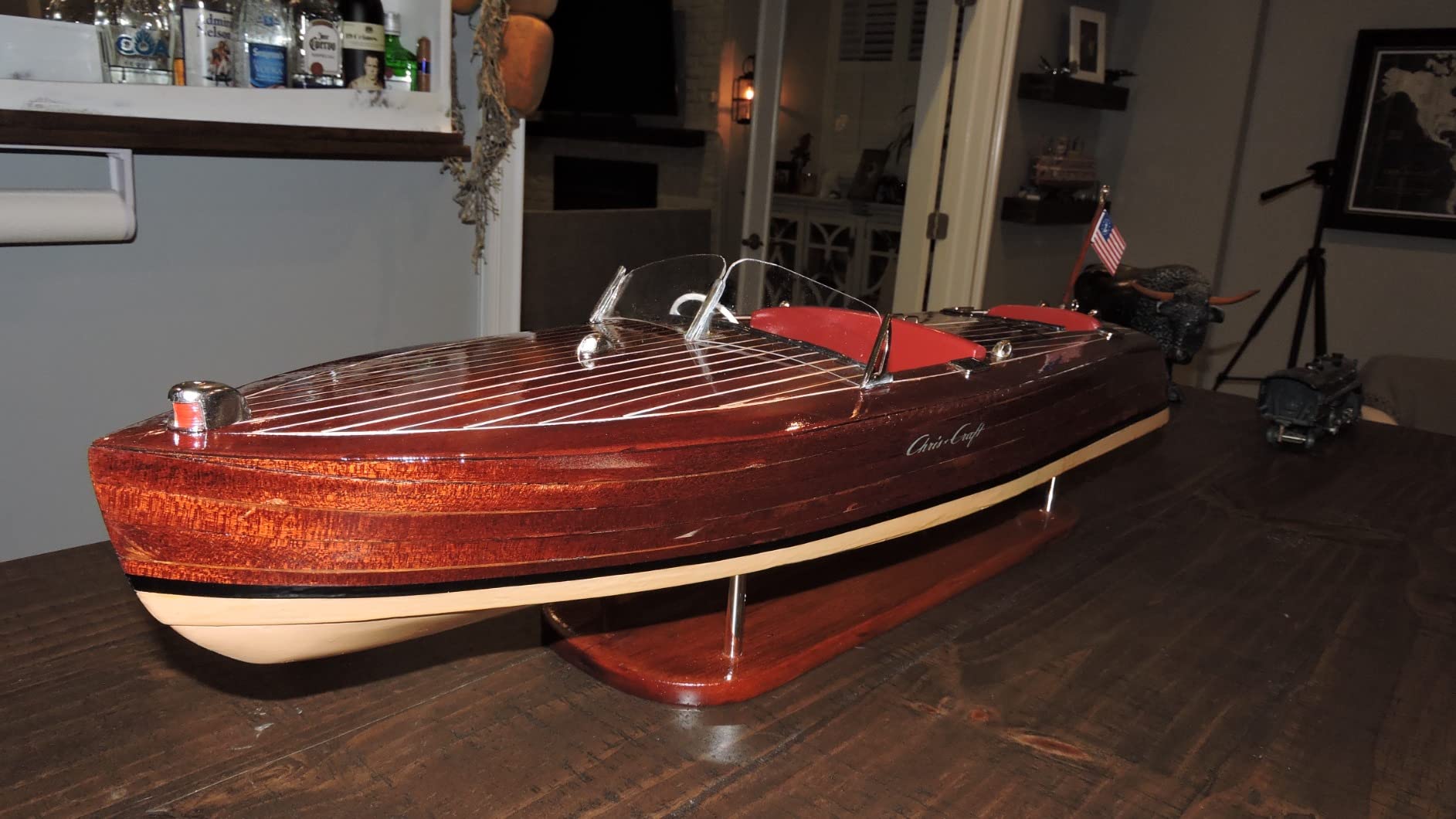 1949 19' Chris Craft Racing Runabout - Wooden Model Boat Kit for Custom RC Build customer photo 2