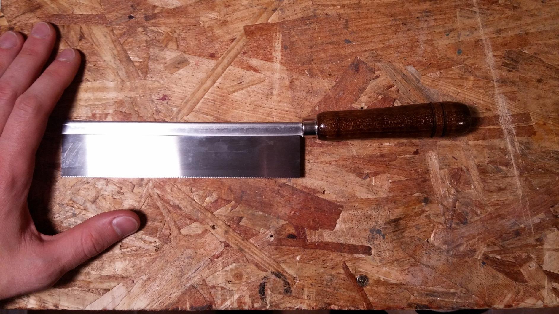 ZONA - SA35/500 Zona 35-500 Fine Razor Saw, 32 TPI, 010-Inch Kerf, Blade Length 6-1/2-Inch, Cut Depth 1-3/16-Inch customer photo 2