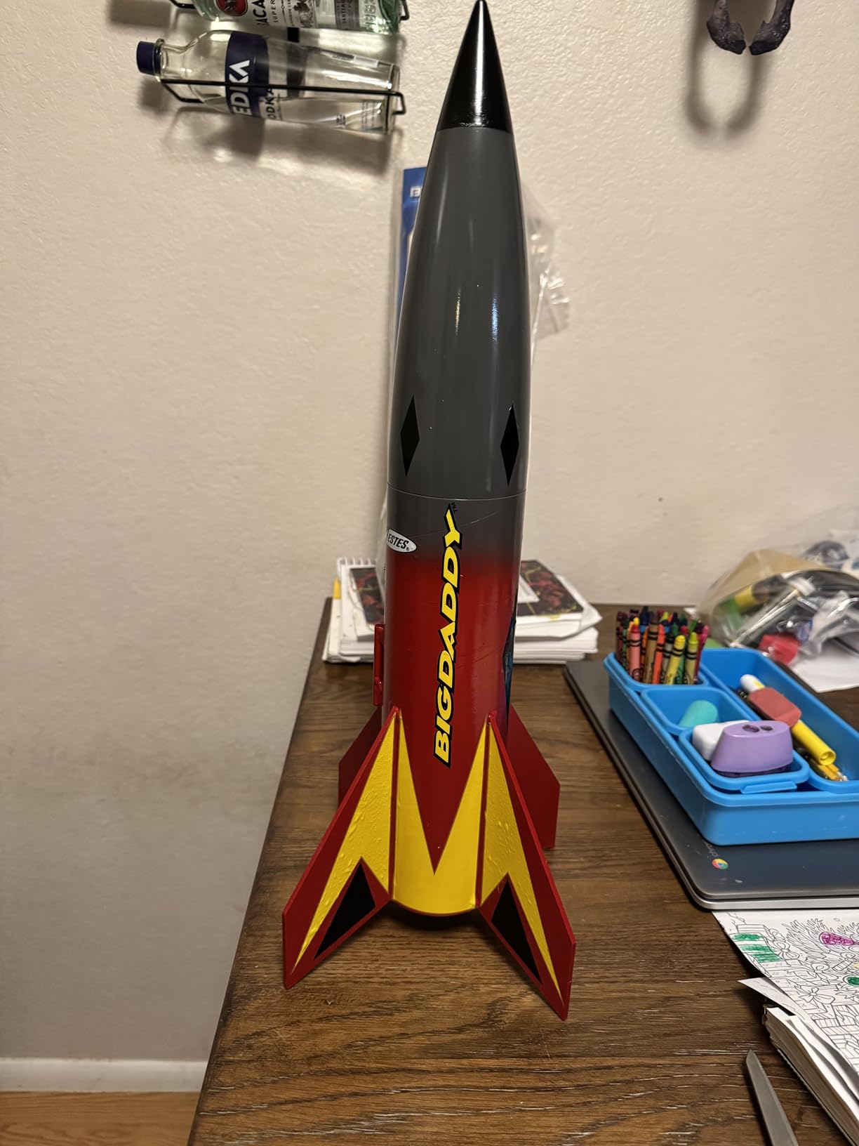Estes 2162 Big Daddy Rocket-Building Kit, Advanced Flying-Rocket-Model Kit for Ages 10+ customer photo 1