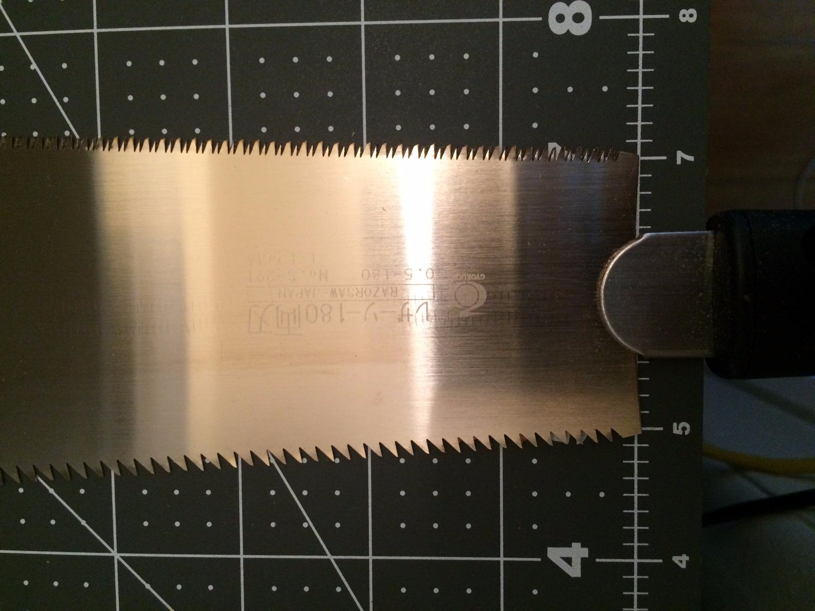 Gyokucho 770-3600 Razor Ryoba Saw with Blade customer photo 1