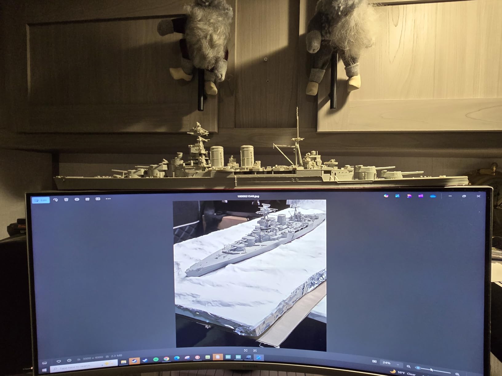 Trumpeter 1/350 Scale HMS Hood British Battleship customer photo 2