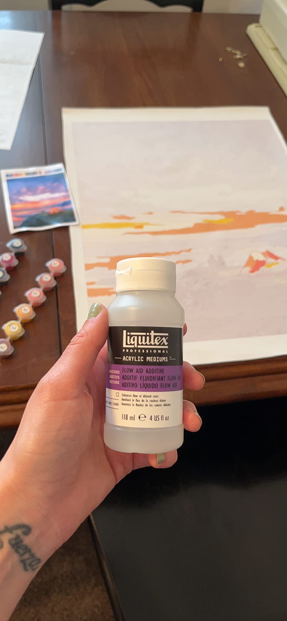 Liquitex Professional Effects Medium, 118ml (4-oz), Flow Aid customer photo 2