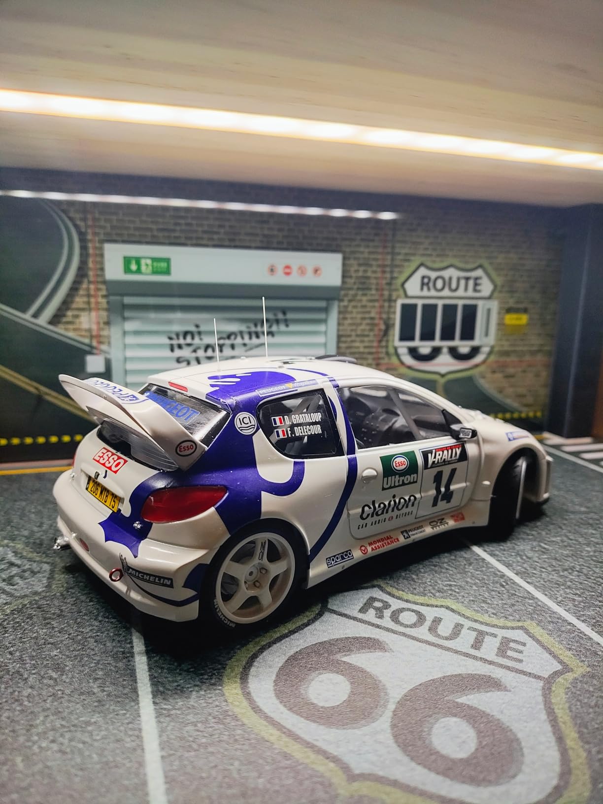 TAMIYA 1/24 Sports Car No.221 1/24 Peugeot 206 WRC 24221 customer photo 1