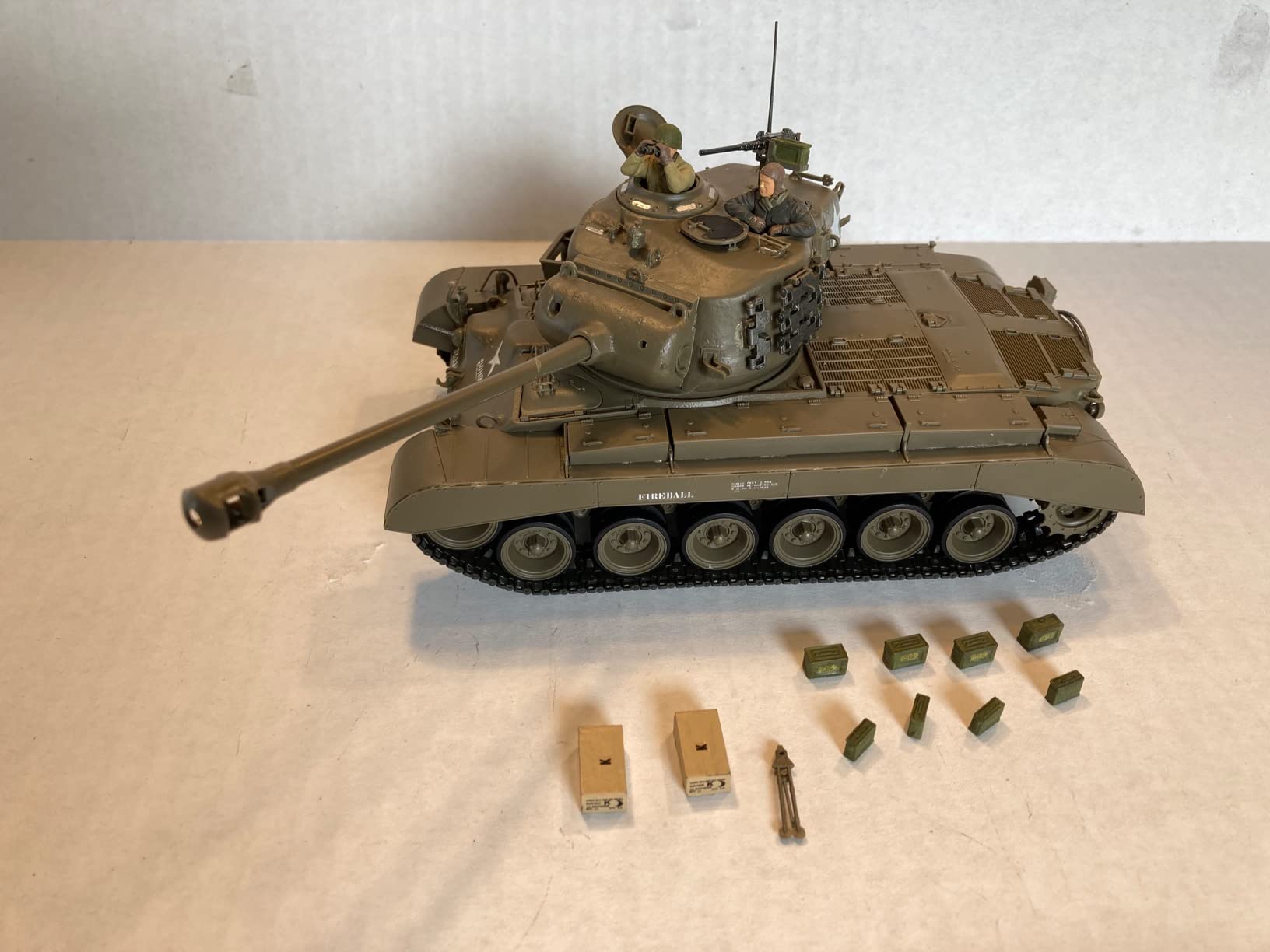 Tamiya 35254 1/35 US Medium Tank M26 Pershing Plastic Model Kit customer photo 2