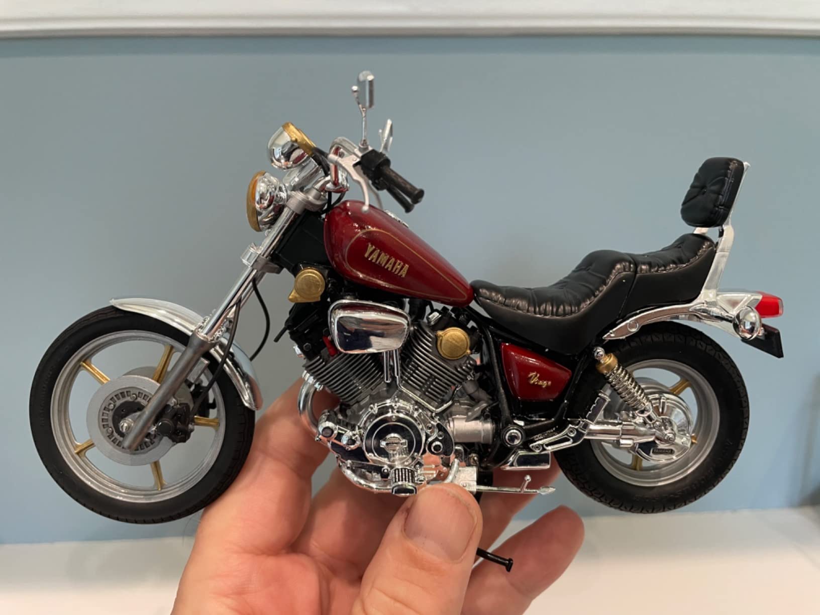 Tamiya 14044 Yamaha Virago XV1000 1:12 Motorbike Model Kit customer photo 1