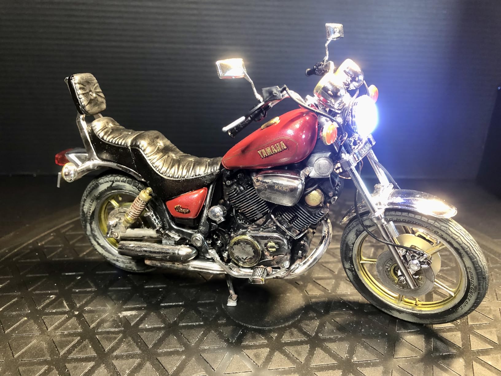 Tamiya 14044 Yamaha Virago XV1000 1:12 Motorbike Model Kit customer photo 2