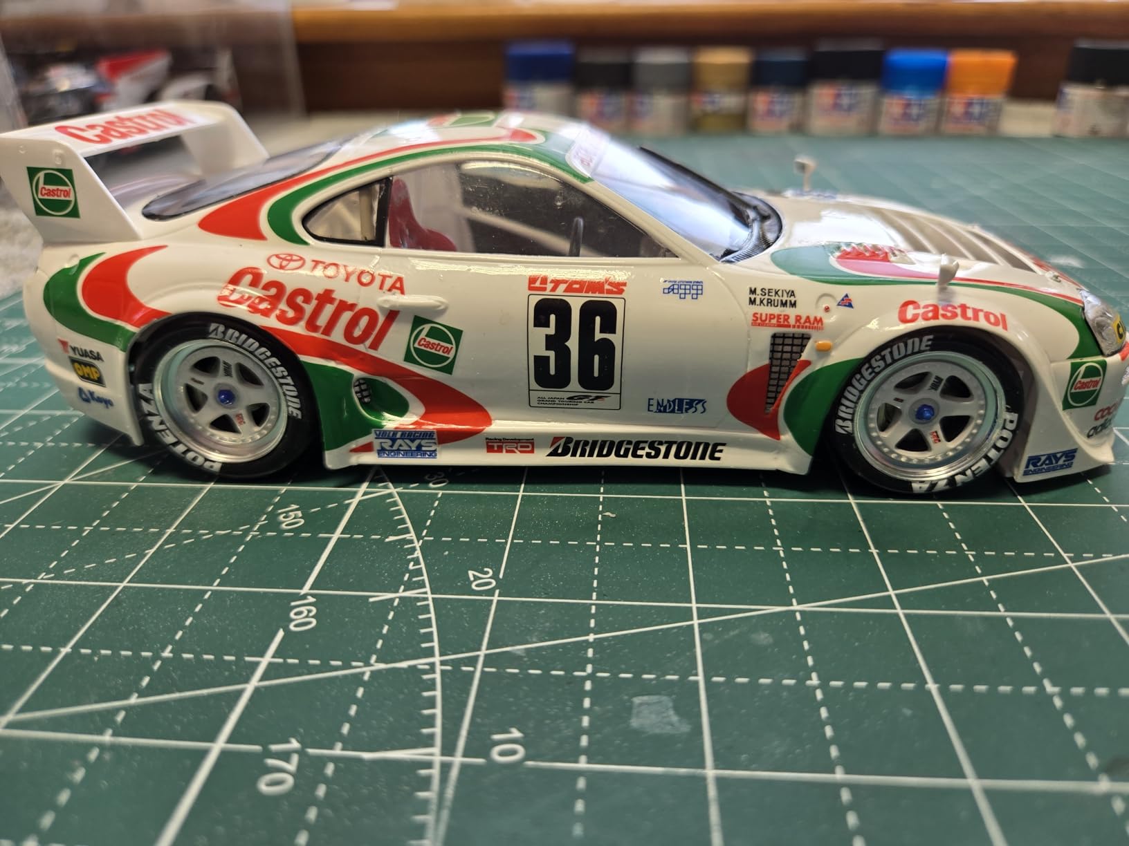 Tamiya 1/24 CASTROL Toyota Tom's Supra GT customer photo 1