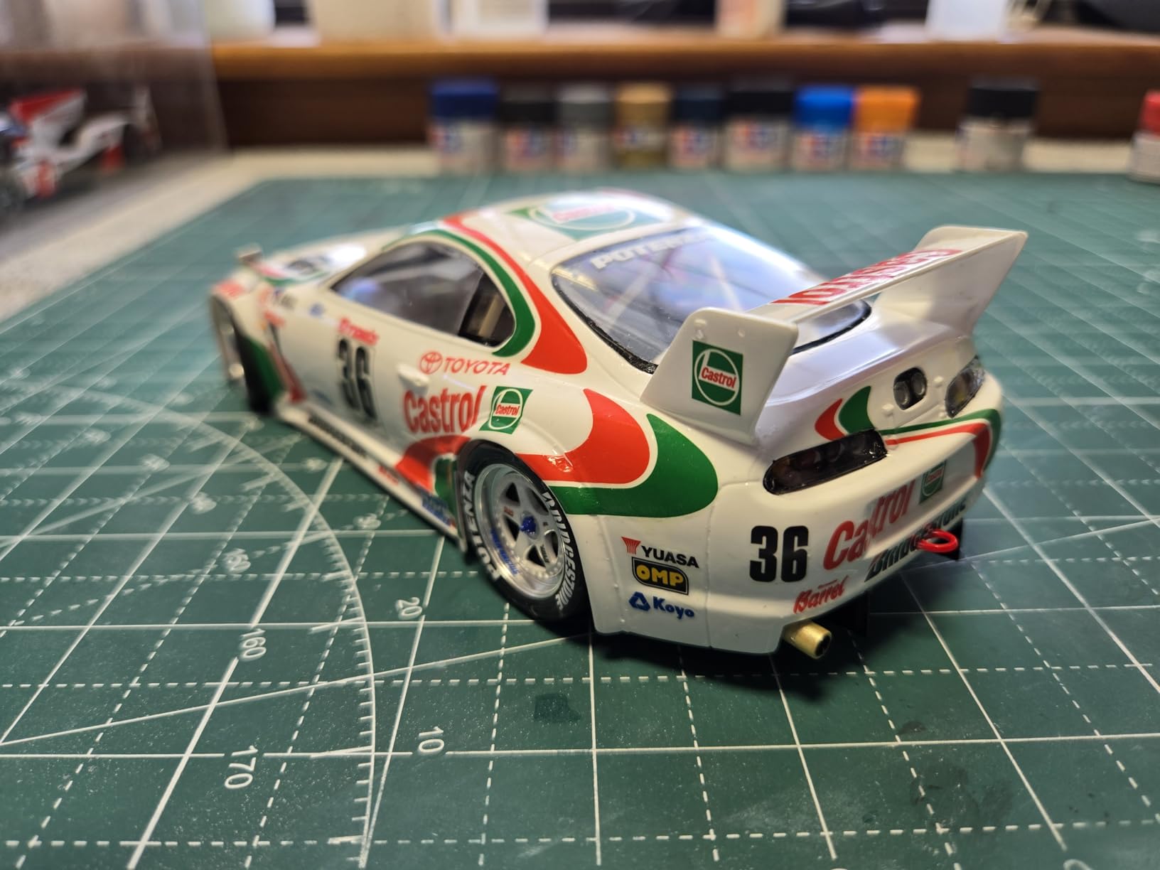 Tamiya 1/24 CASTROL Toyota Tom's Supra GT customer photo 2
