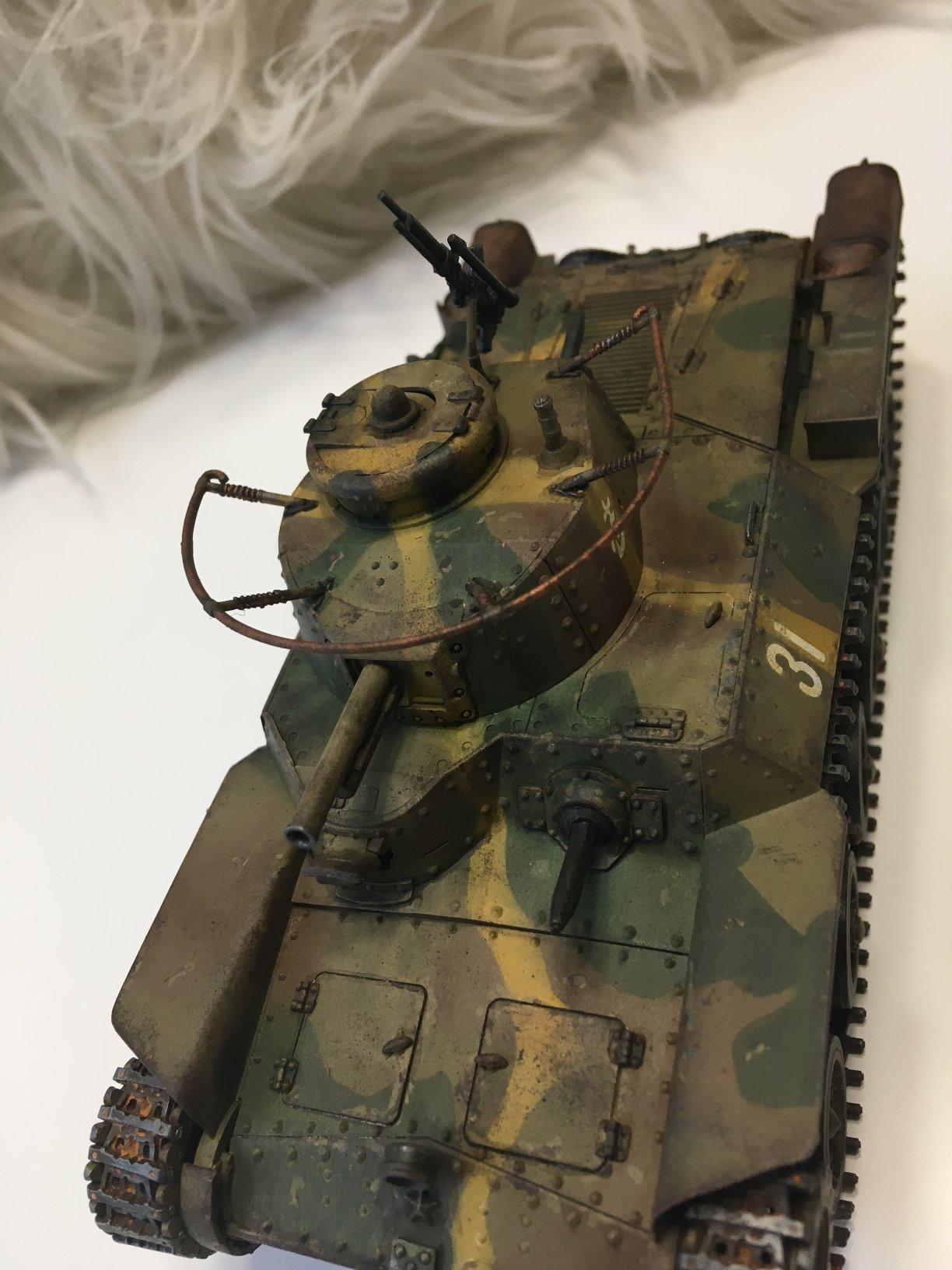 Tamiya Models Chi Ha Type 97 Tank (Japanese) customer photo 2