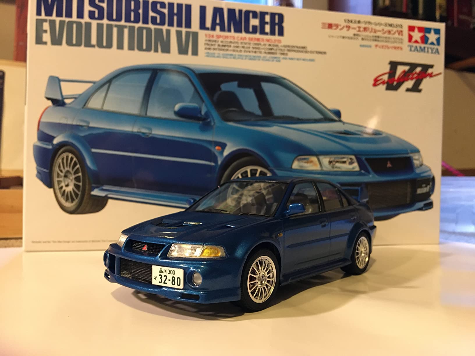 Tamiya 24213 1/24 Mitsubishi Lancer Evolution Vi Plastic Model Kit customer photo 1