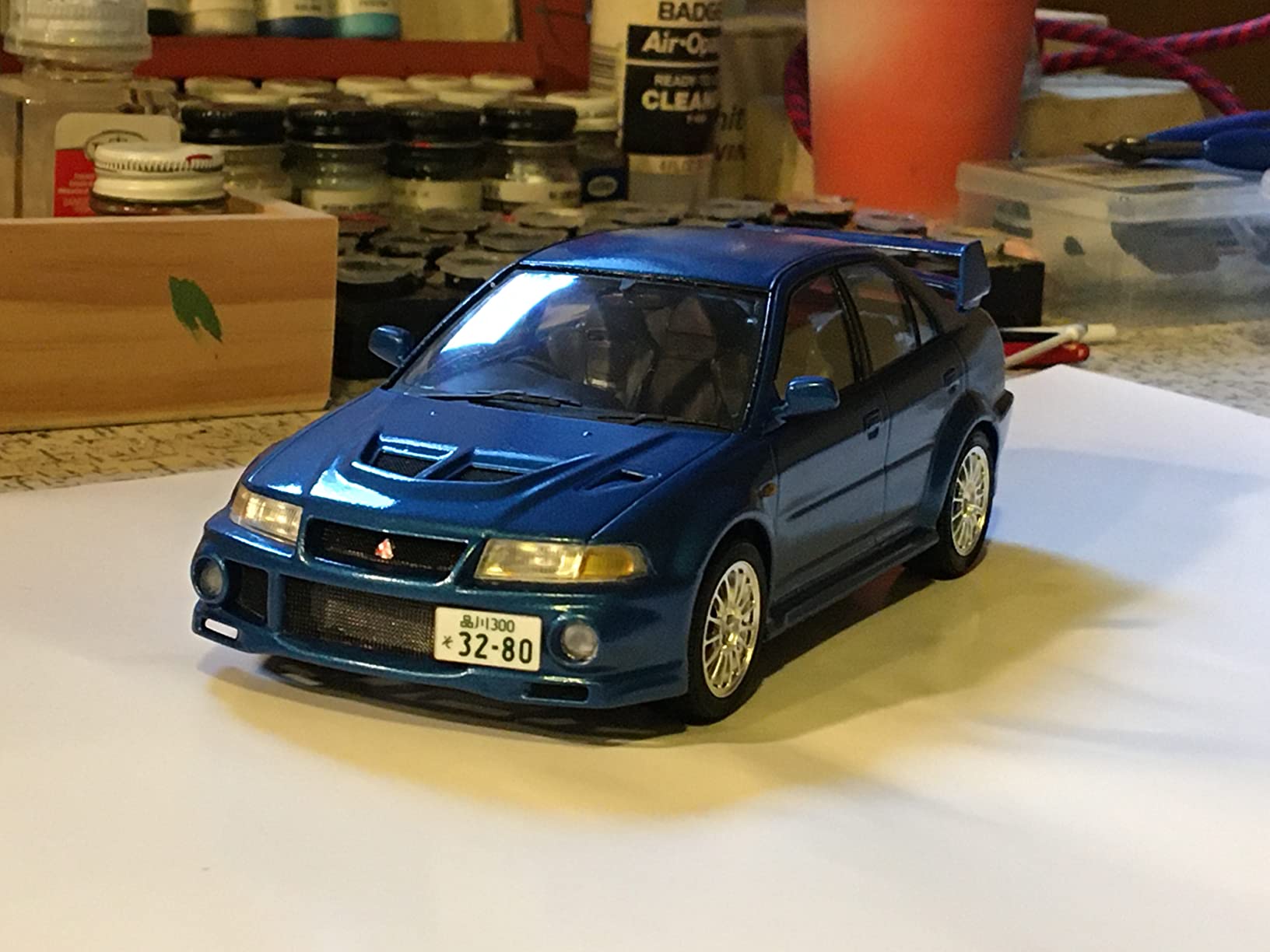 Tamiya 24213 1/24 Mitsubishi Lancer Evolution Vi Plastic Model Kit customer photo 2