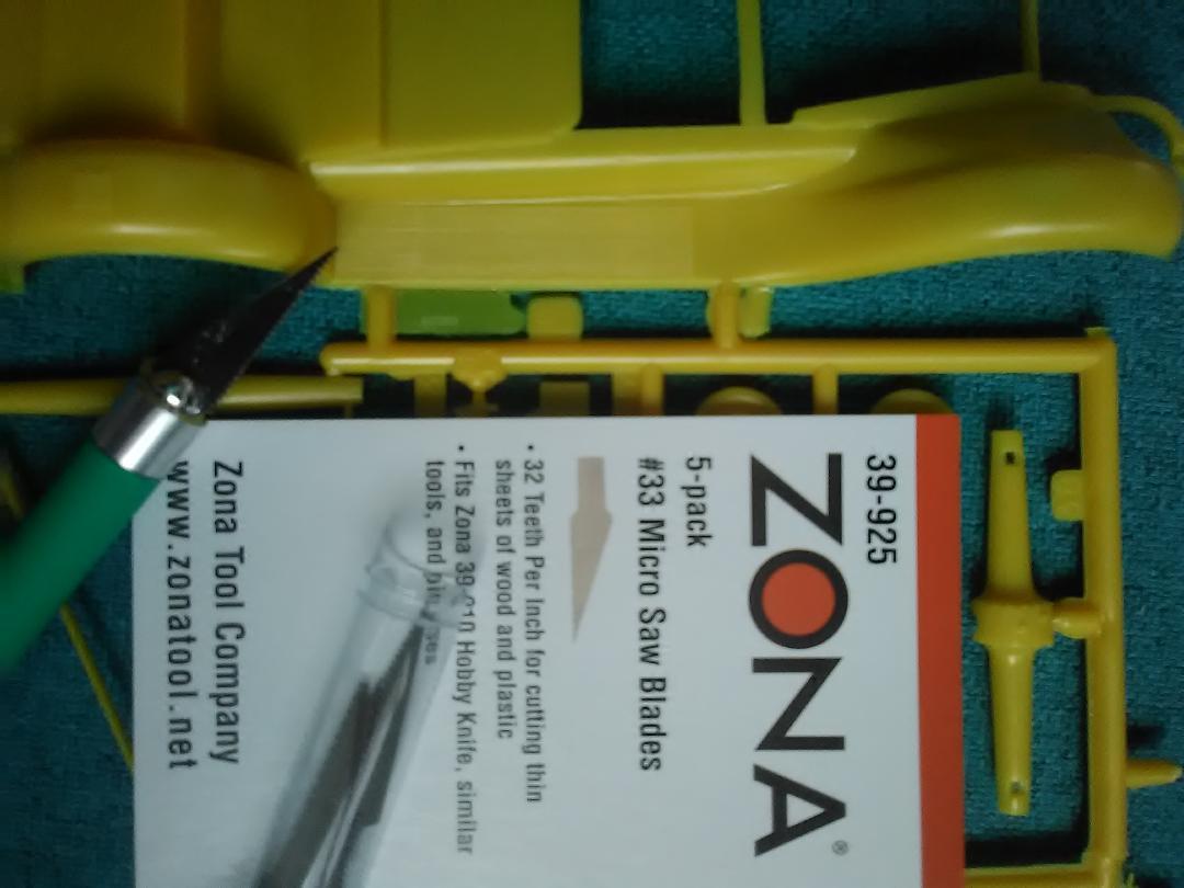 Excel Blades Micro Saw Hobby Knife Blades (#33), Tube of 5 customer photo 1