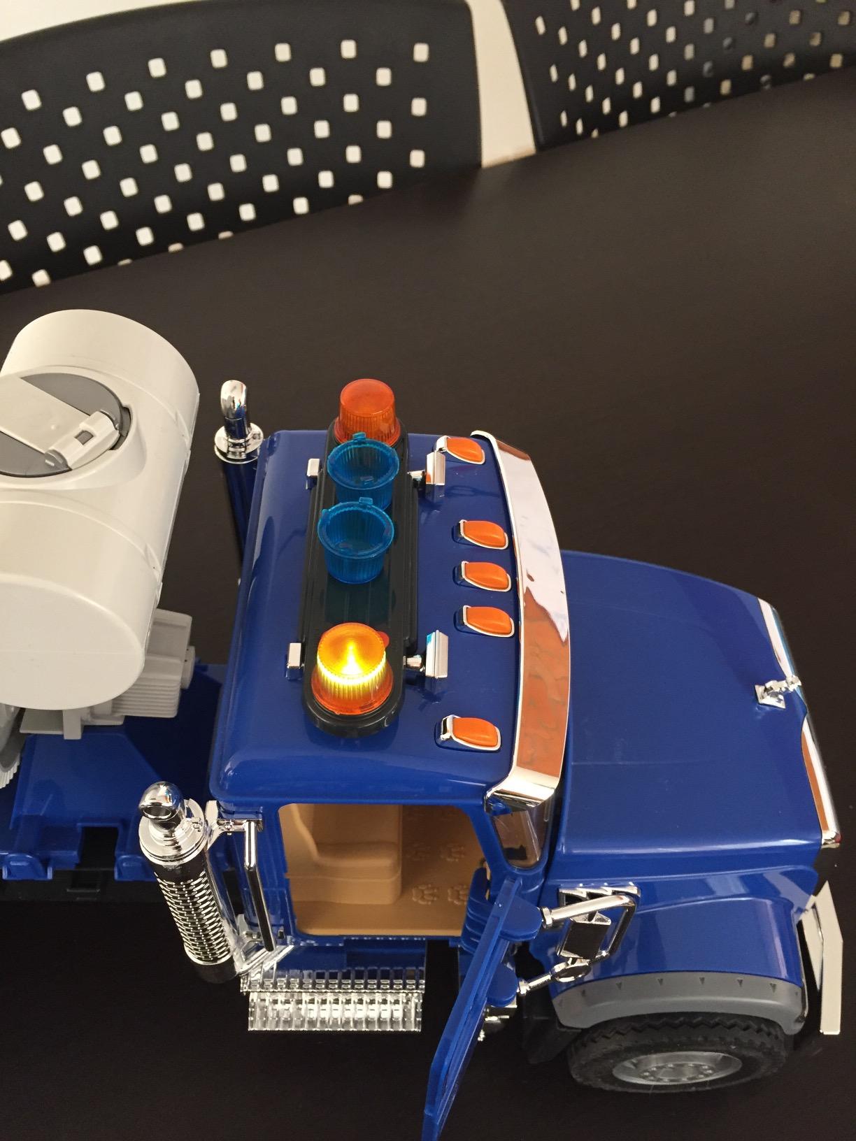 Bruder 02814 Mack Granite Concrete Mixer Truck, 1:16 Scale: Realistic Construction Toy with Rotating Drum & Crank Handle | Durable ABS Plastic for Indoor, Outdoor, Sand & Snow Play Ages 3+ customer photo 3