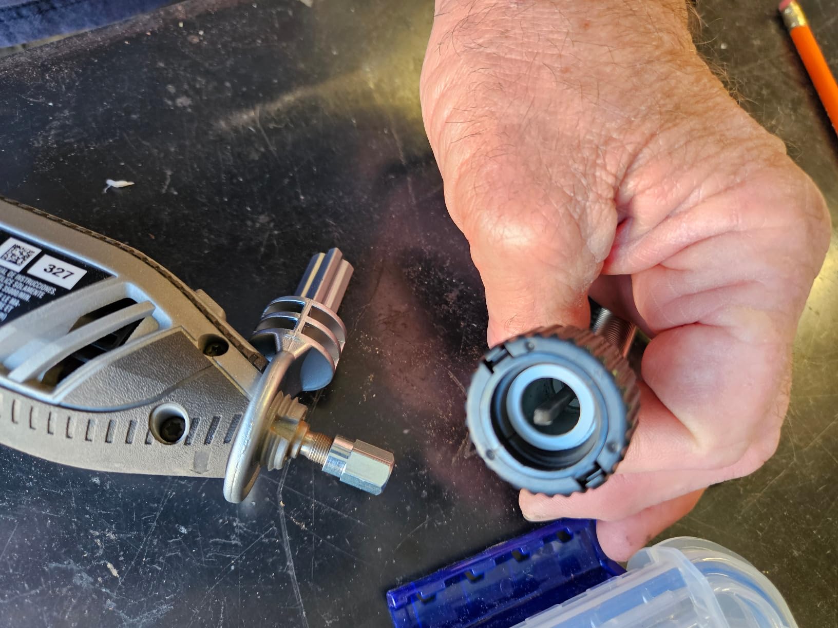 Rotary Tool Multi-Vise, 3-in-1 Attachment, 360º Stationary Vise, Stand-Alone Clamp, and Tool Holder, 2500-01 customer photo 2