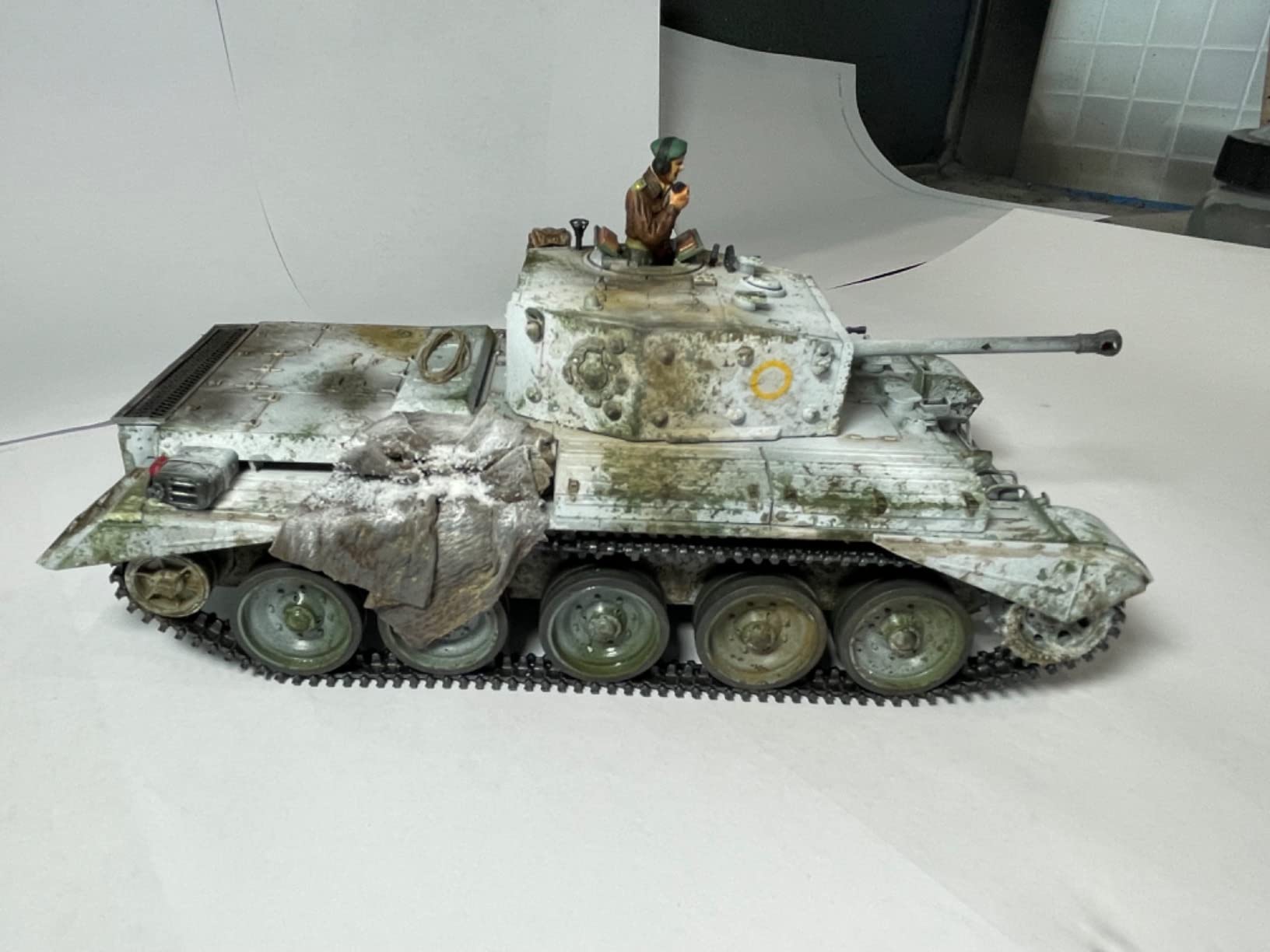 Tamiya 300035221 WWII British Tank Cromwell Mk.IV Cruiser Tank Plastic Model Kit customer photo 1