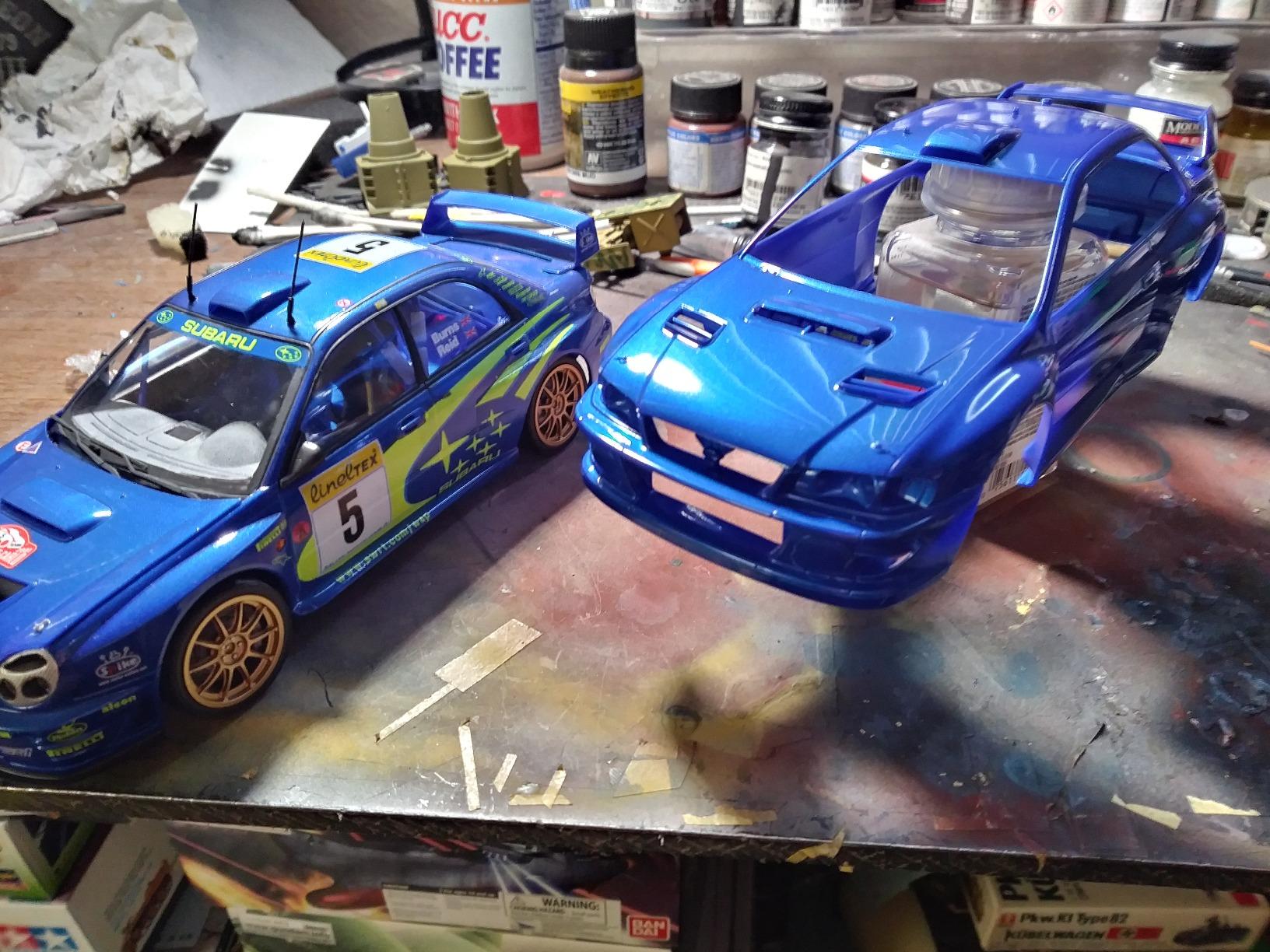 Tamiya 24218 Subaru Impreza WRC 99 1/24 Scale Model Kit customer photo 1