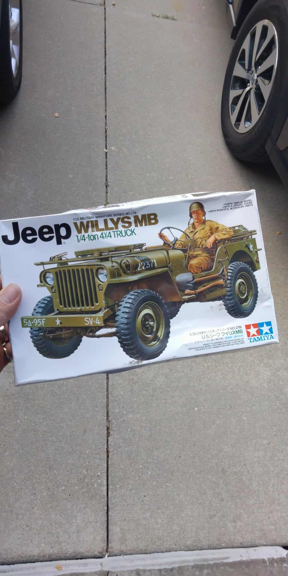 TAMIYA Jeep Willys 1/4 Ton 4X4 Hobby Model Kit for ages 168 months to 1200 months customer photo 2