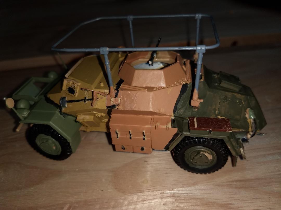 Tamiya 300035268 1: 35 WWII Special Vehicle 223 Light Späh Tank (2), Brown customer photo 1