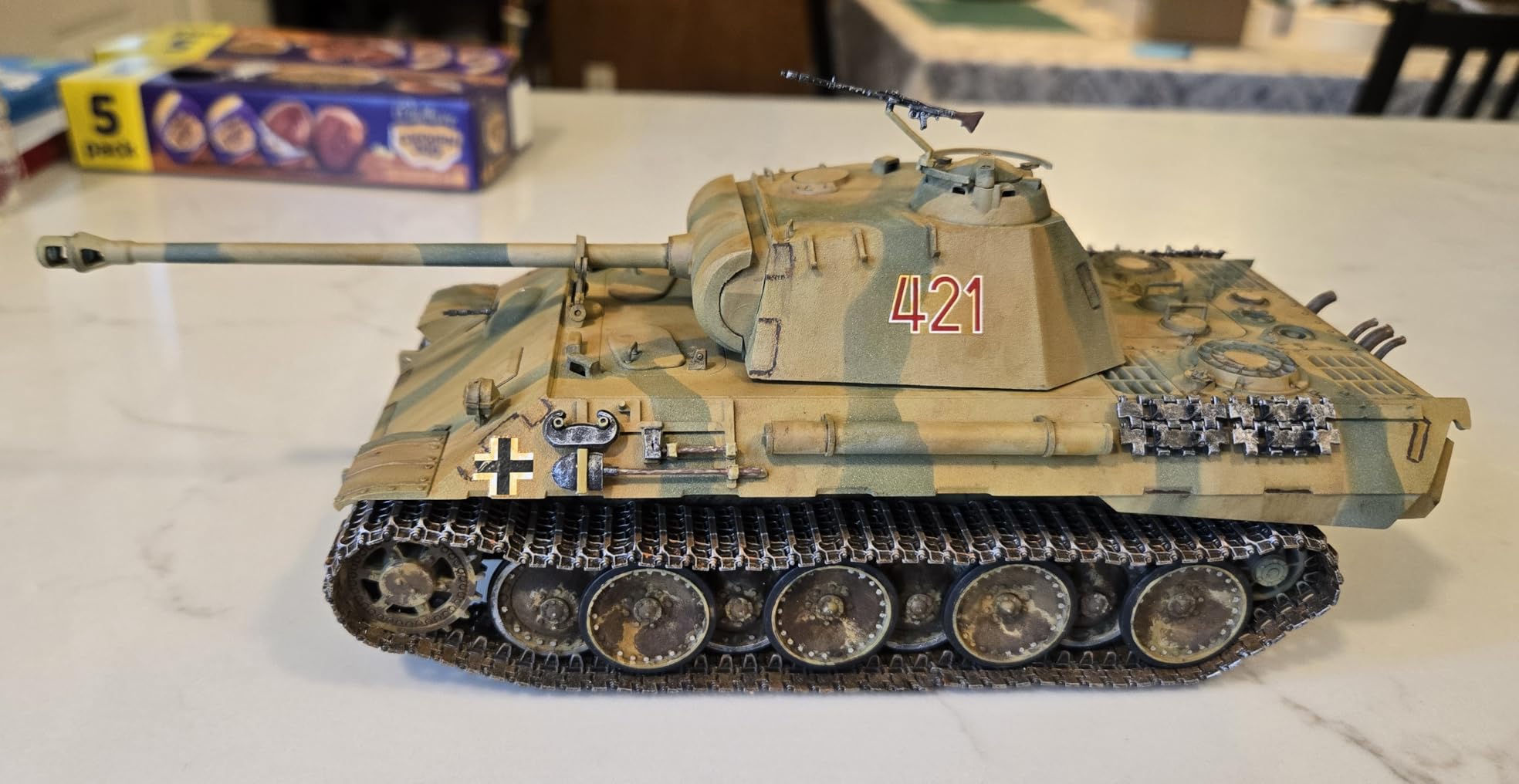 Tamiya Models German Pzkfw V Panther Ausf A Model Kit customer photo 1