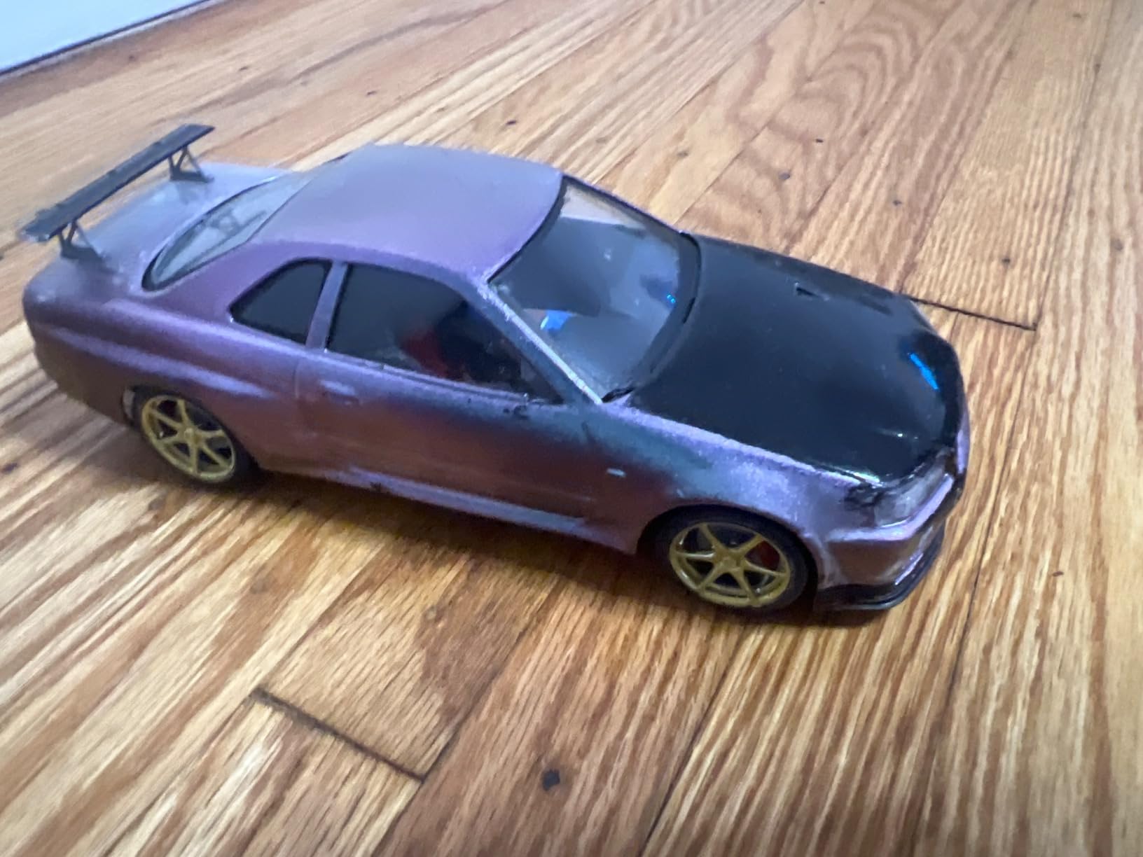 Tamiya Nissan Skyline GT-R R34 V-Spec II 1/24 Scale Model Kit 24258 customer photo 2