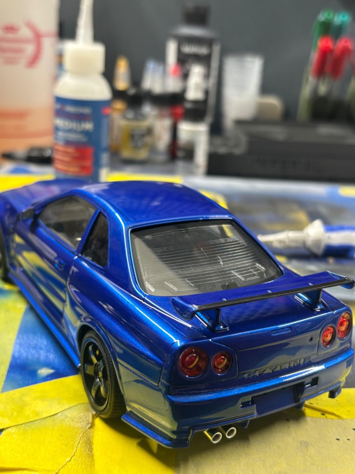 Tamiya Nissan Skyline GT-R R34 - Nismo Z-Tune 1/24 Scale Model Kit 24282 customer photo 9