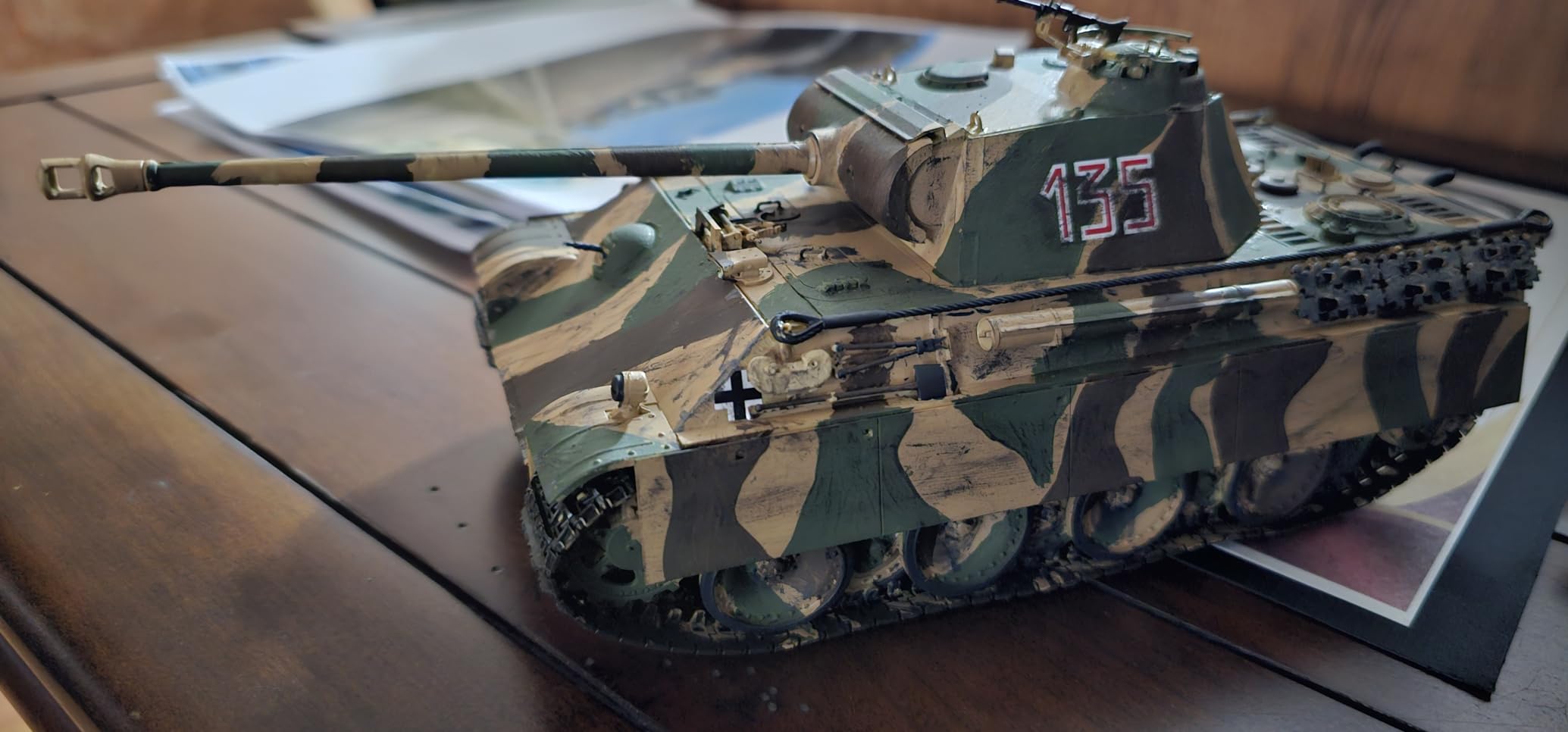 Tamiya 35170 1/35 Panther Type G Early Version Tank Plastic Model Kit customer photo 1