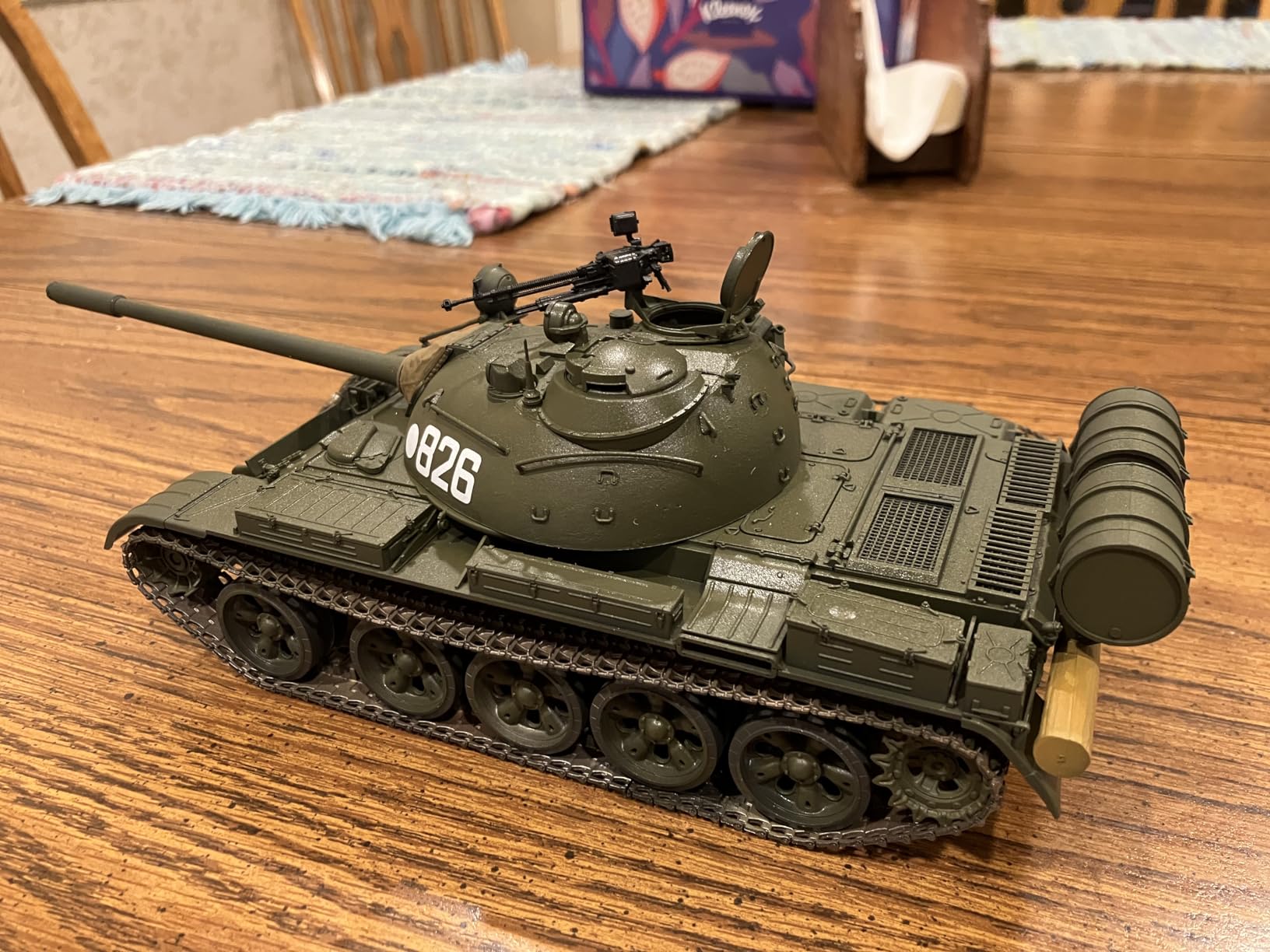 Tamiya 35257 1/35 Soviet Tank T-55A Plastic Model Kit customer photo 2