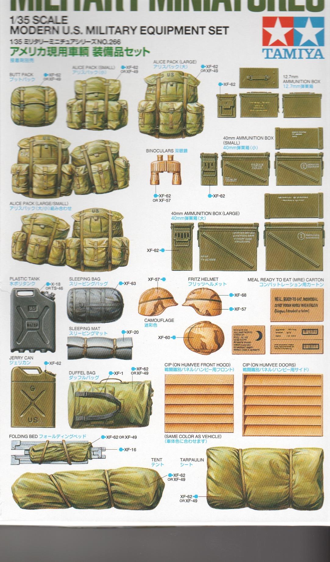 Tamiya Models Modern U.S. Military Equipment Set customer photo 5