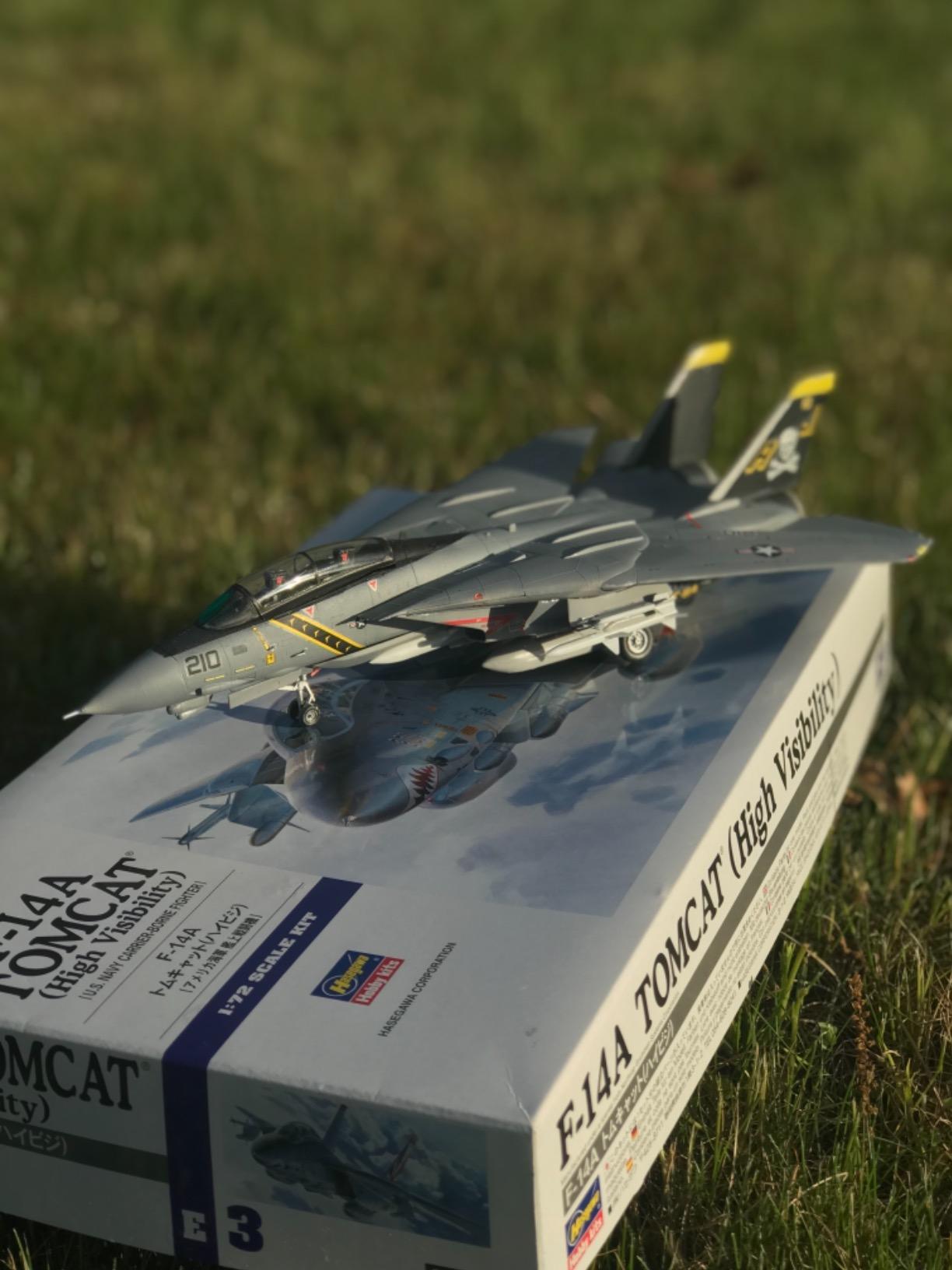 Hasegawa 1:72 Scale F-14A Tomcat High Model Kit customer photo 1